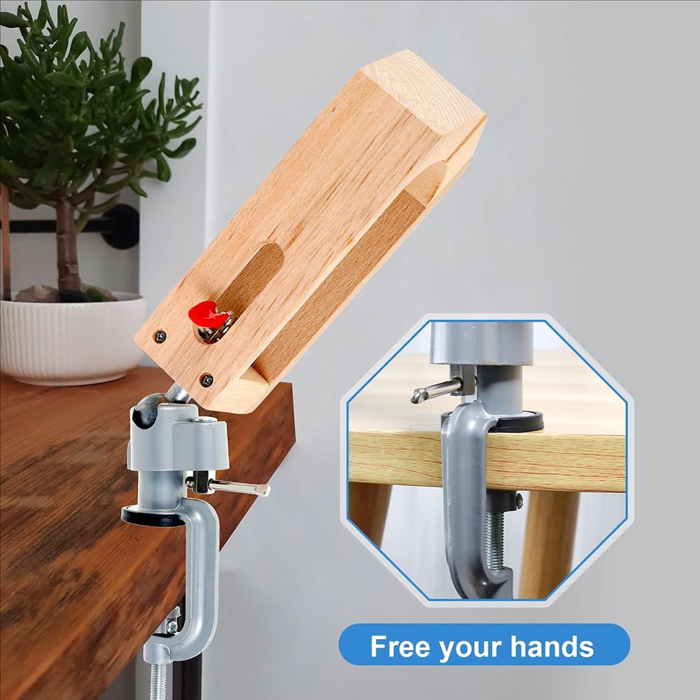 Kit 34 Pezzi Per Lavorazione Cuoio Etepon - Taglierina, Aghi, Foratrice E Accessori Per Fai Da Te - Foto 6