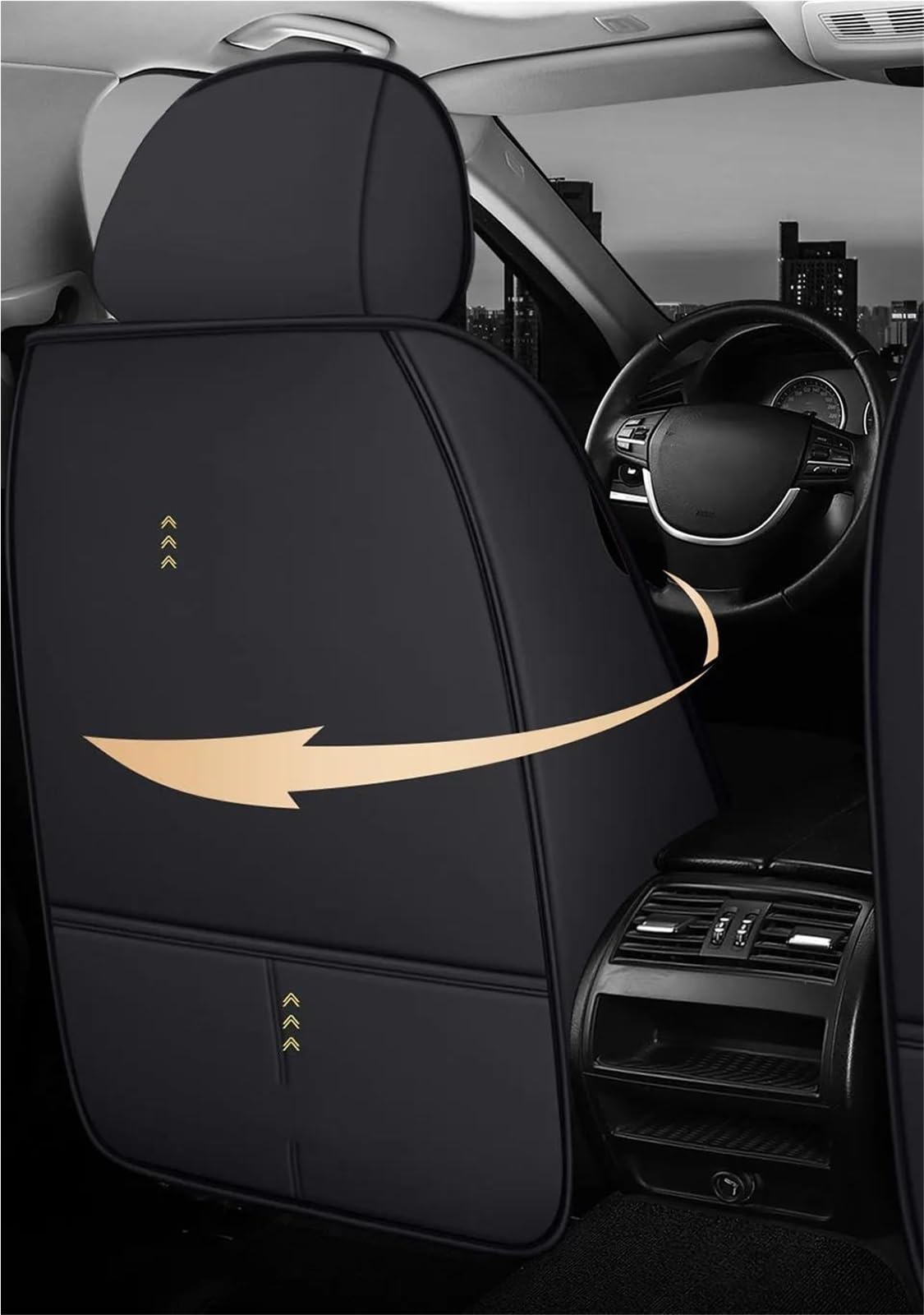 Autositzbezüge Und -kissen Innenausstattung Ledersitzbezüge Für Nissan Für Qashqai J11 J10(Style 2-5pcs)