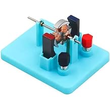 1Pc Blue DIY DC Electrical Motor Assemble KIT - STEM Science Lab Educational Physics Learning Experiment Ornaments for Electrical Motor 1 Small in Size and Light in Weight,Learning and Education