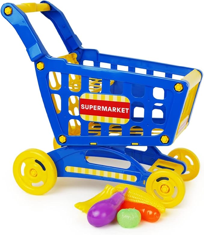 Boley Educational Toy Shopping Cart Supermarket Playset