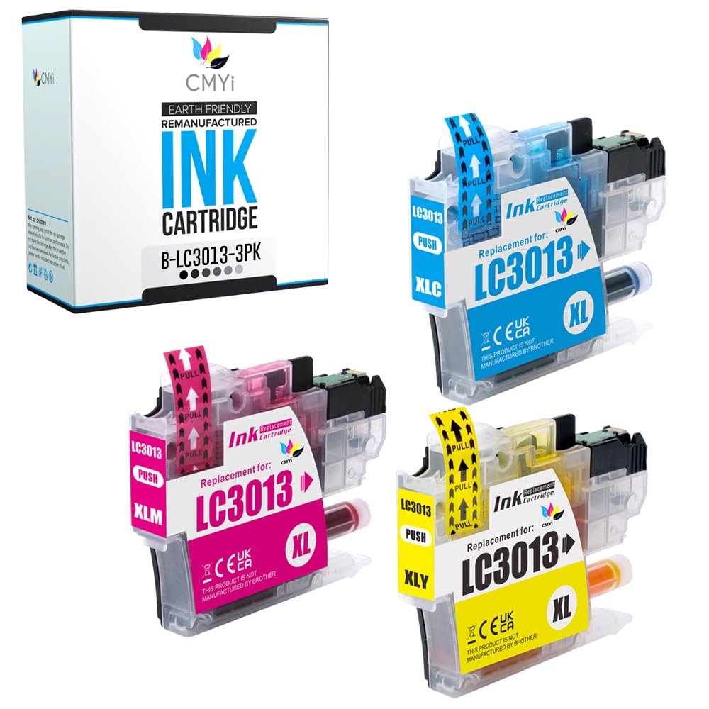 Amazon.com: CMYi LC3013 Combo Pack Replacement Ink Cartridge for