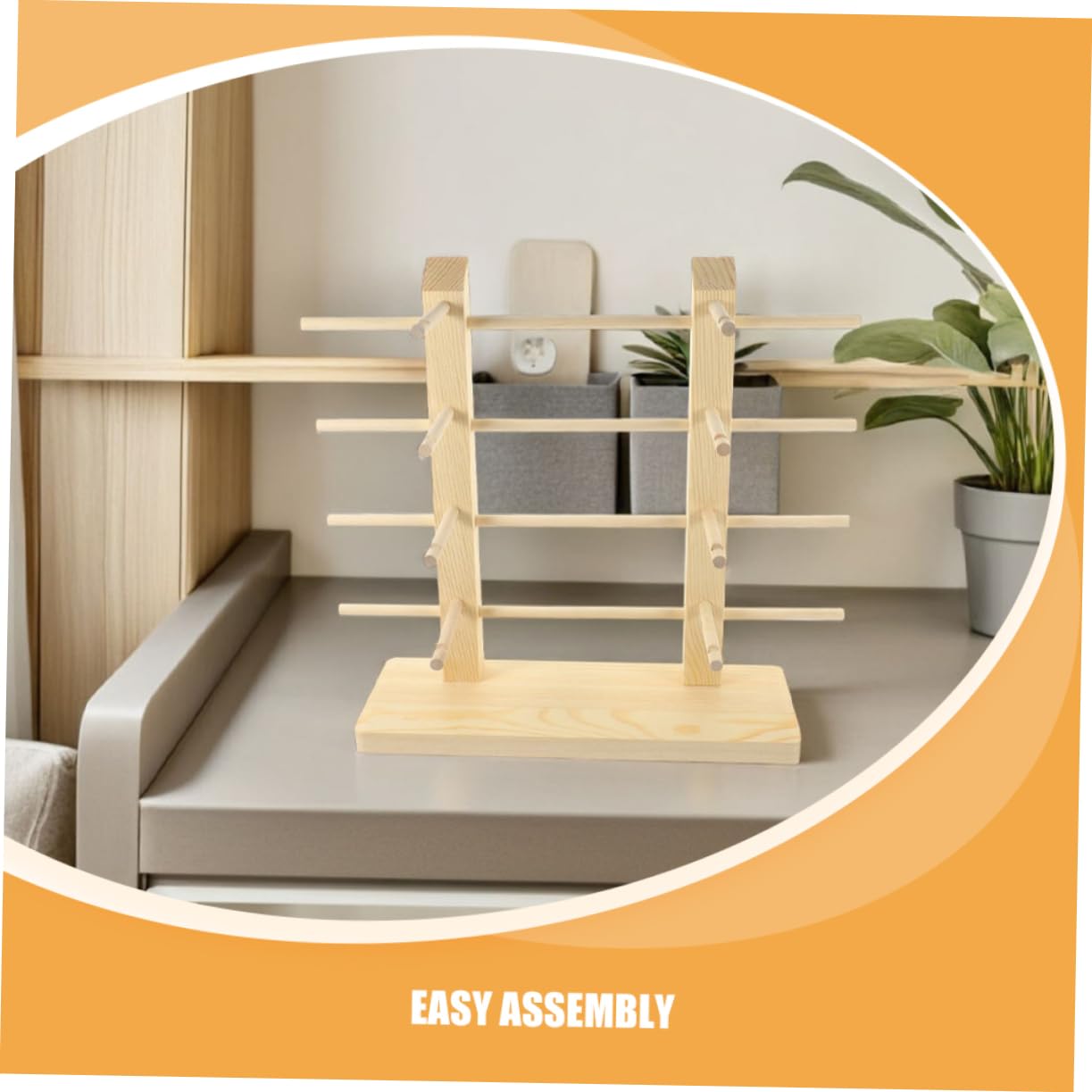 2piezas Expositor de Gafas de Madera Organizador de Escritorio para Gafas de Sol Unidades para Tiendas y Uso Doméstico Elegante y Resistente