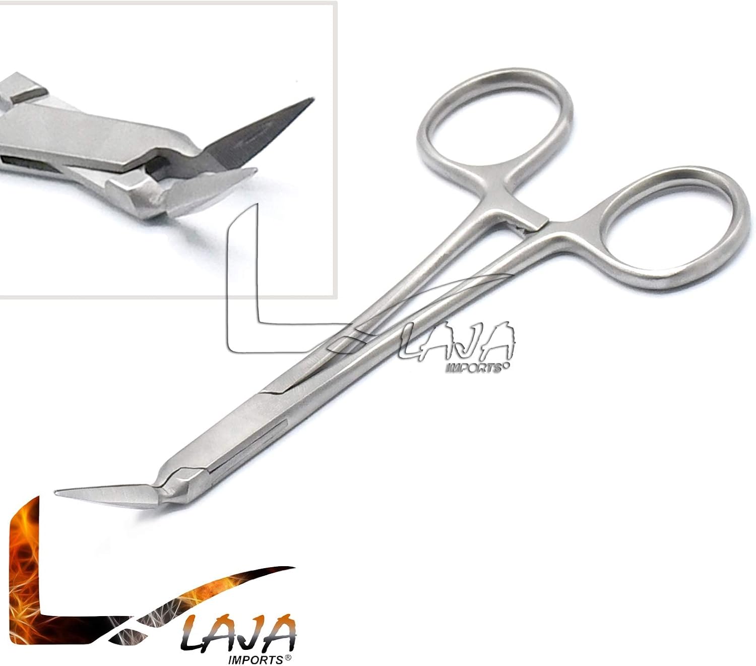 Pacifated Stieglitz Splinter Dental Root Fragment Forceps Tapered, 45º, 5.5" High Grade (Laja Imports Brand) for Educational Use