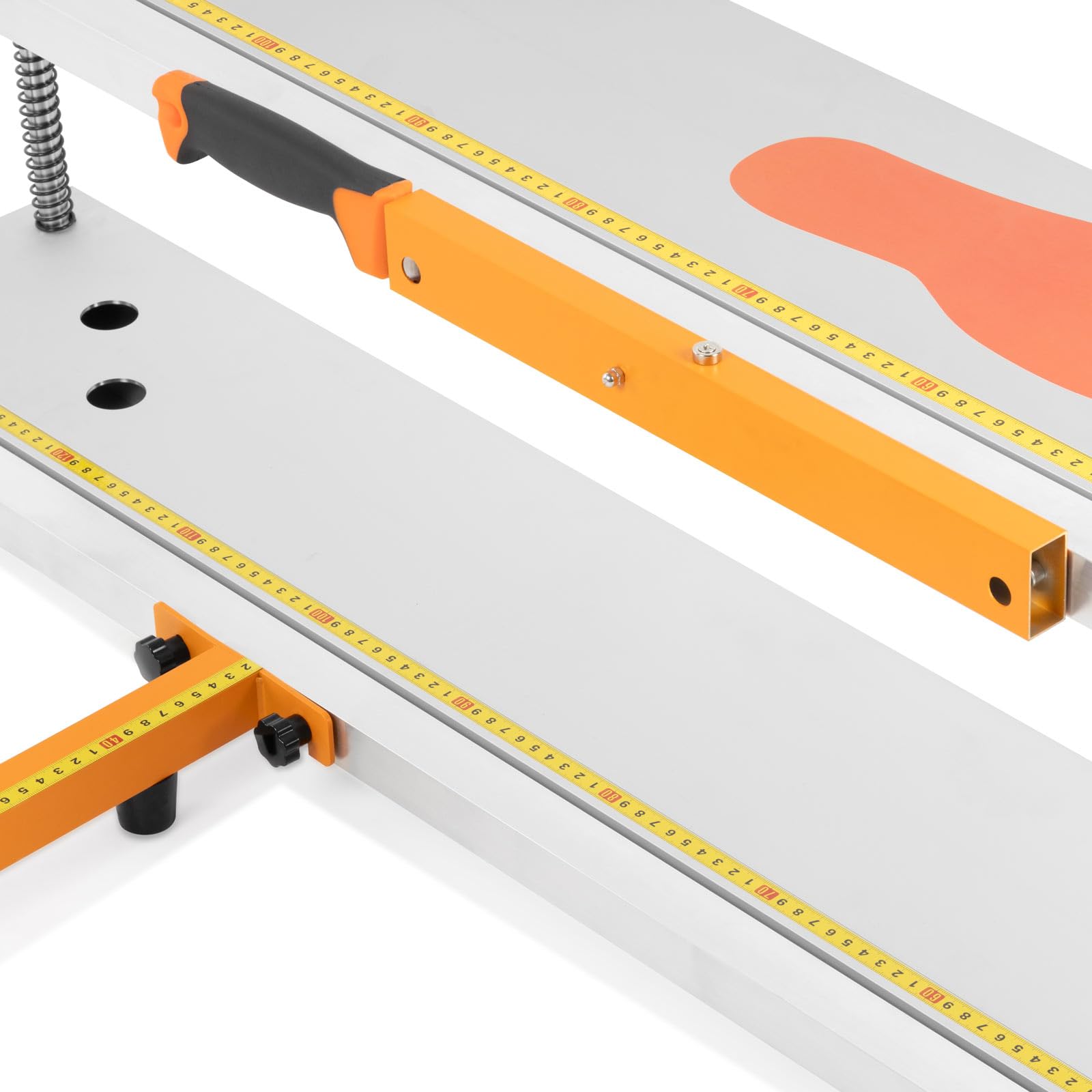 BAUTEC Dämmstoffschneider ISO-QUICKCUT + Dämmstoffmesser » optimiert für Rollenware » schneidet Glaswolle, Steinwolle, Mineralwolle, Klemmfilz