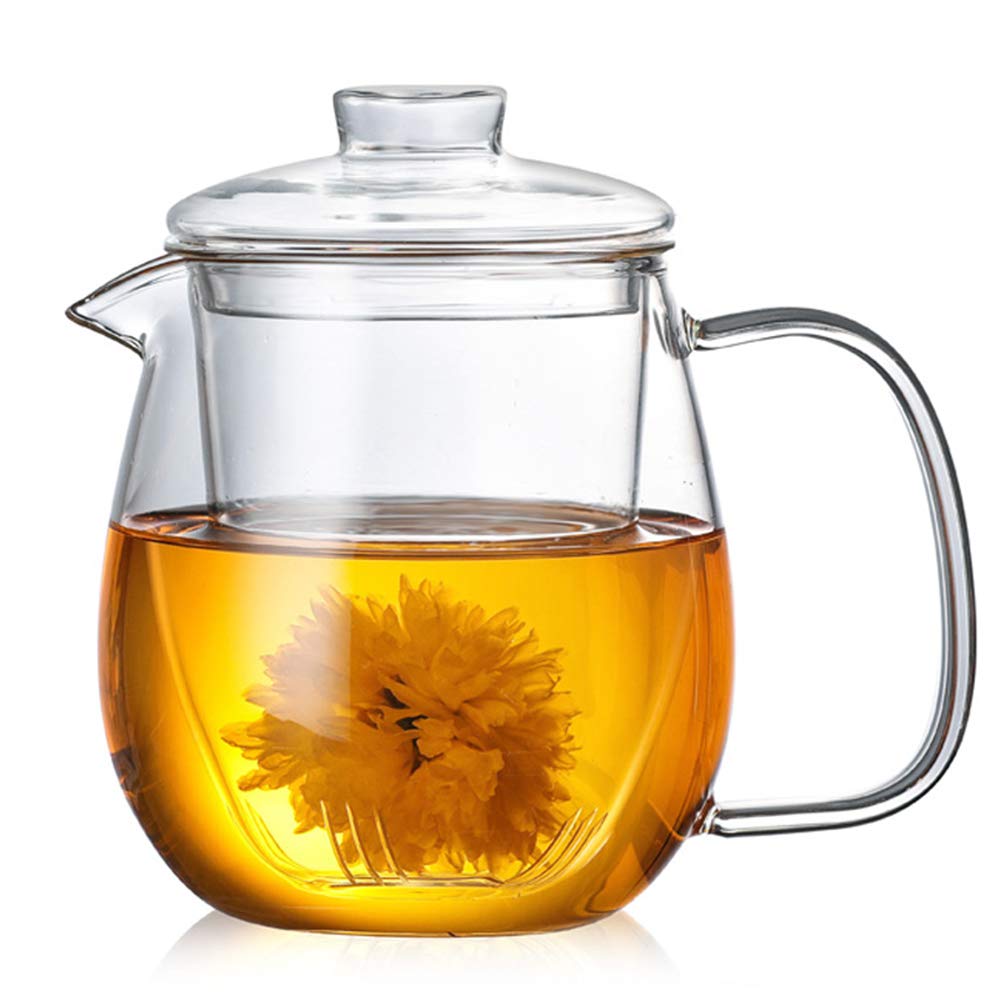 Handmade Heat-Resistant Glass Tea Pot