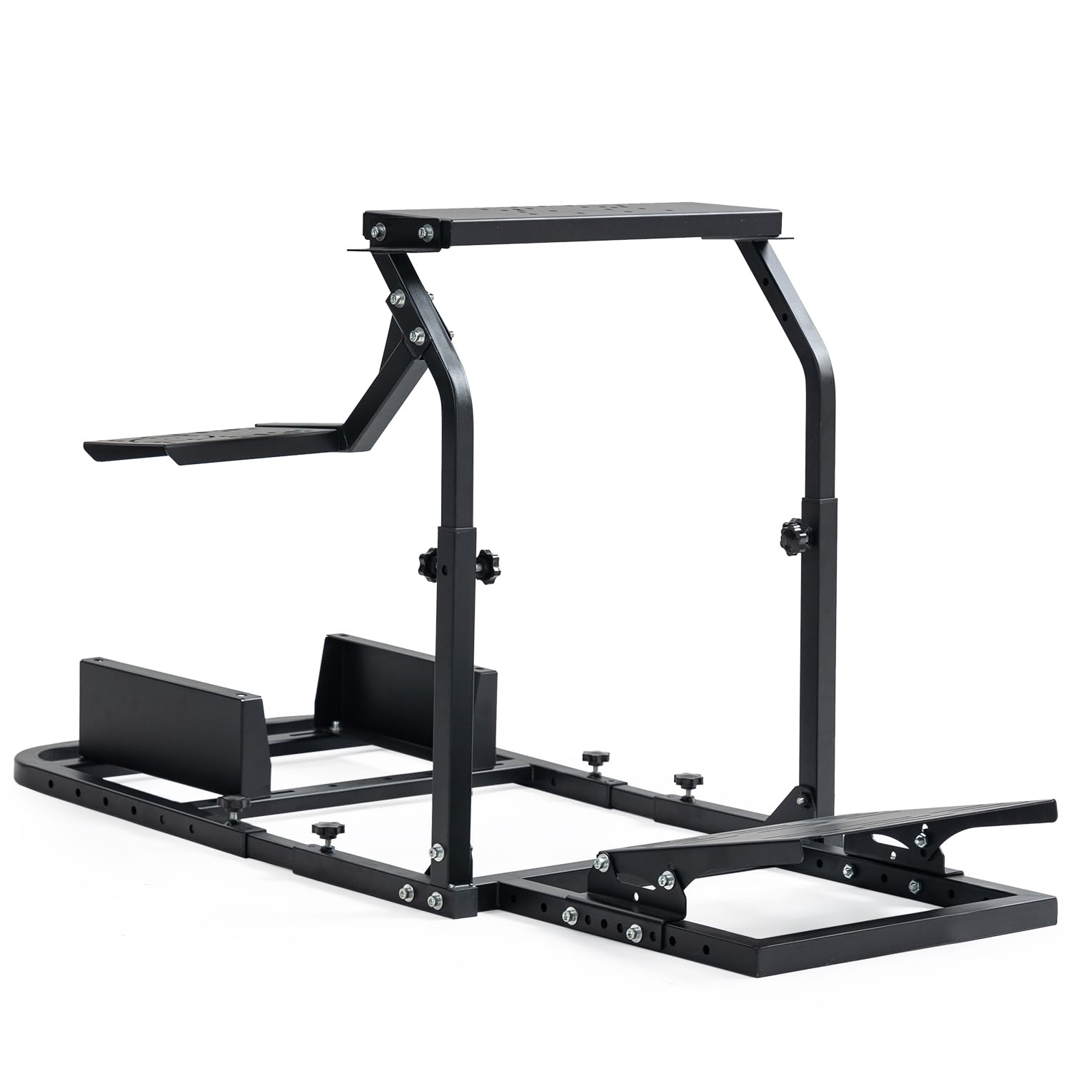 Gazzyt G29 Racing Simulator Cockpit Stand Fit for Logitech G29 G920 G923, Thrustmaster T300 T300RS, Adjustable Driving Simulator Stand without Steering Wheel Pedal Shifter and Seat