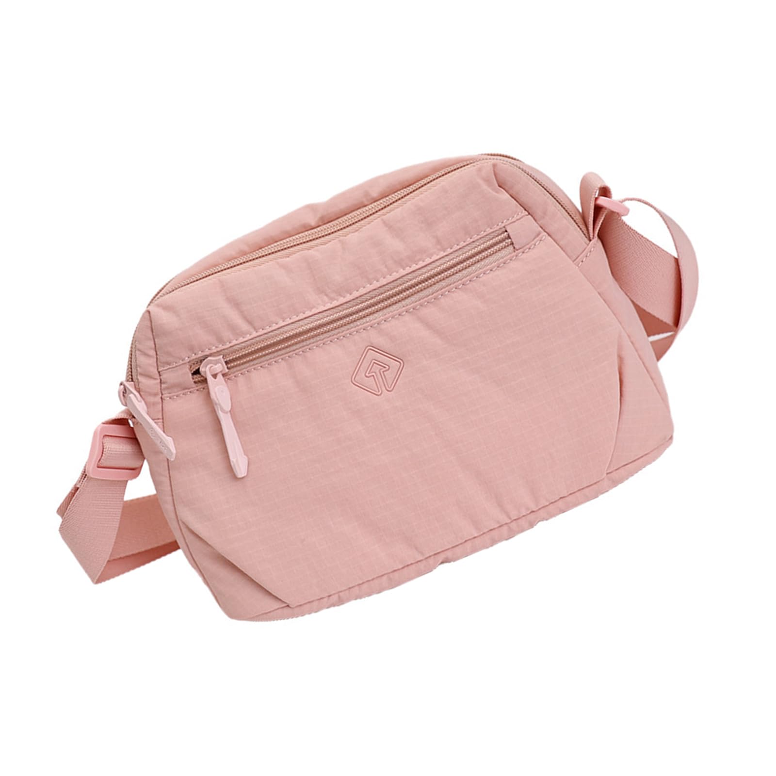 BWANGIAO Nylon Crossbody Bag for Women and Men Casual Shoulder Bag with Large Capacity Multi Layer Satchel for Travel and Work