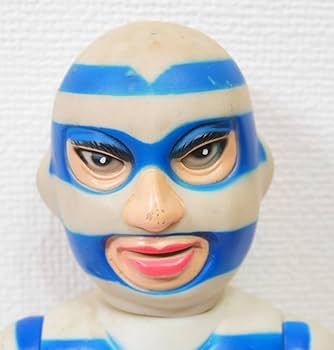 【レア】梶原一騎 辻なおき タイガーマスク 面取りソフビ Yahoo!オークション - 【当時物】 中島製作所 タイガーマスク 面