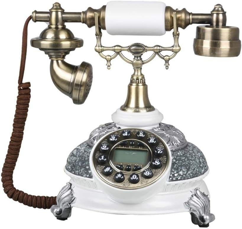 Telephones & Accessories Telephone Machine Living Room Antique Telephone Home Bedroom Creative Retro Fixed Phone Fashion Rotary Dialing Machine