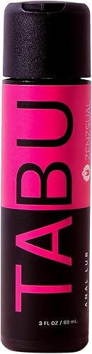 Zenzsual Tabu Lub - Lubricante anal para privacidad - Lubricante personal premium para hombres y mujeres - Lubricante personal - Lubricante de base