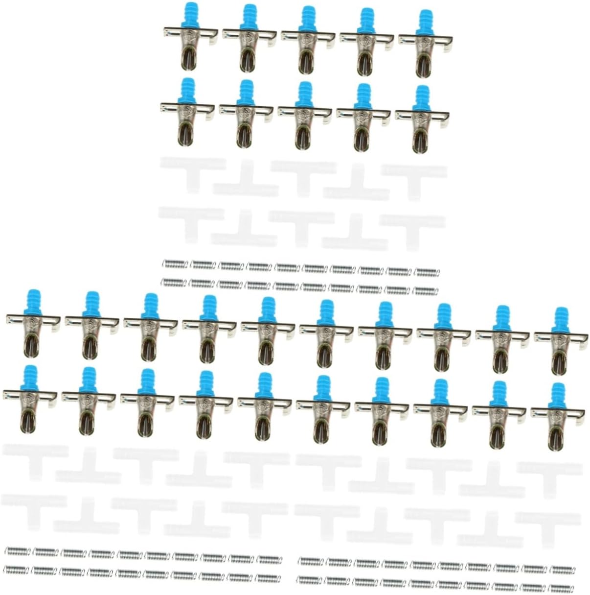 LIOOBO 30pcs Rabbit Drip Nozzle Rabbit Feeder Spring Design Cage Drinker for Drinking Equipment