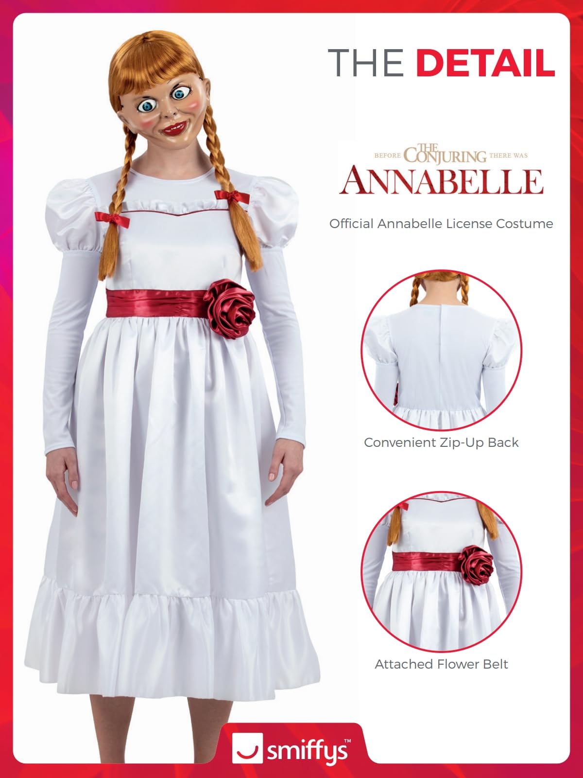 Smiffys Kostium Annabelle Kobiety Kostium Annabelle (1 w zestawie)