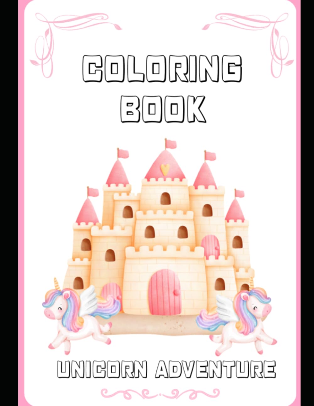 Unicorn Adventure Coloring Book