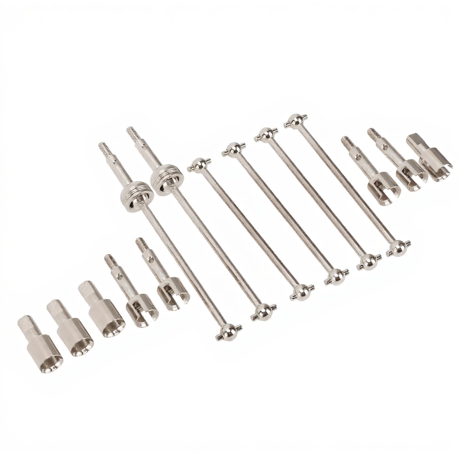 BONKZEBU Drive Shaft for RC Car 144001, RC Dog Bone Drive Shaft Parts High Efficiency Transmission