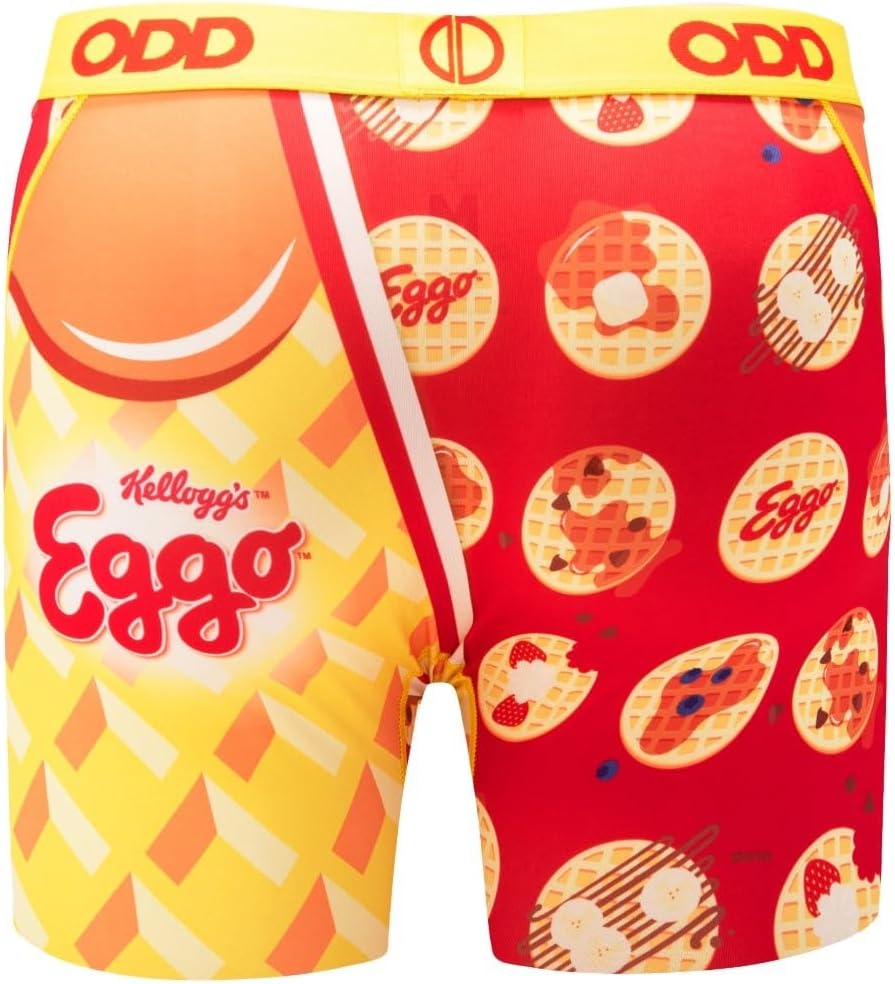 Odd Sox, Eggo, Pop-Tarts, Men's Boxer Briefs, Funny Novelty Print Underwear - Image 2