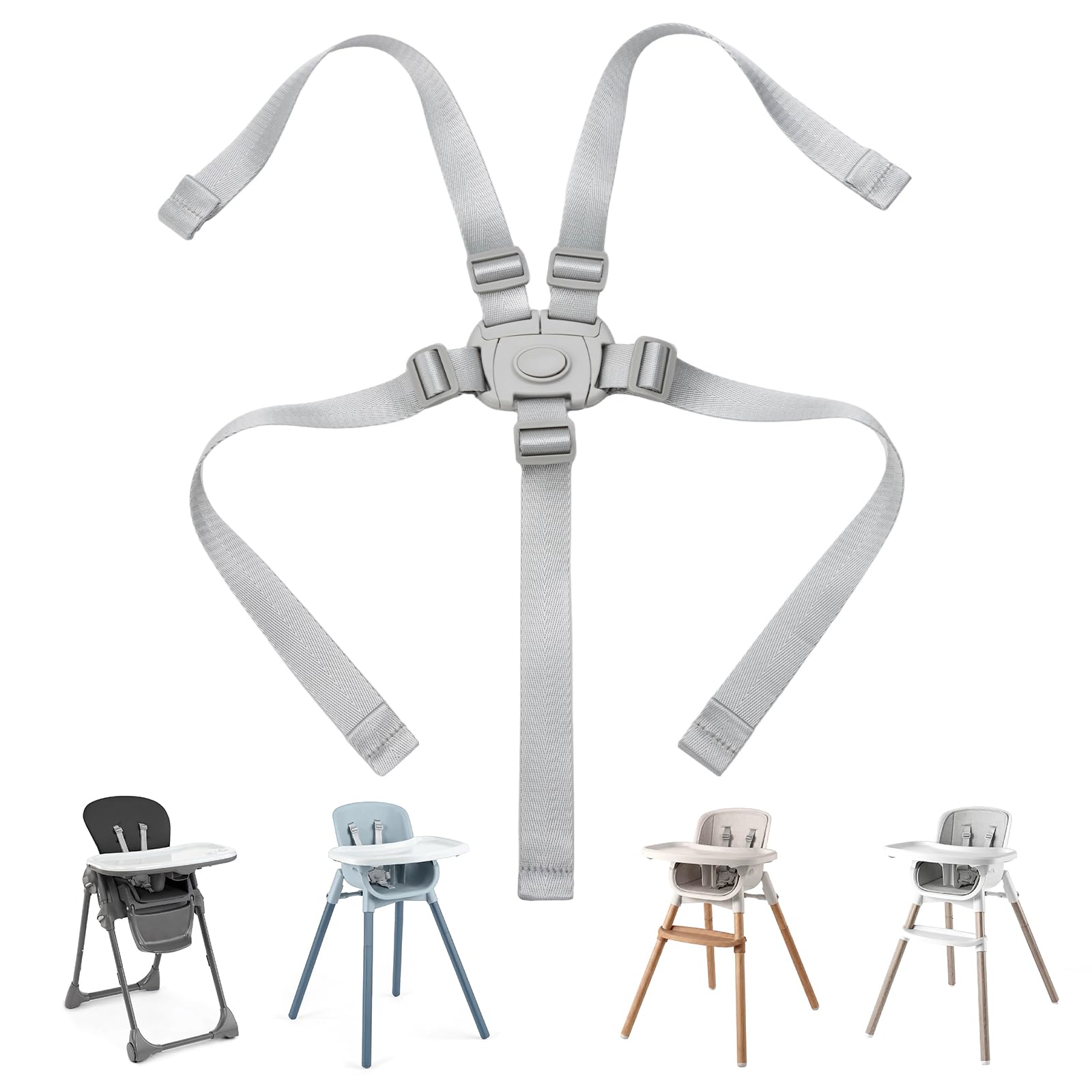 Photo 1 of High Chair Straps Replacement Compatible with Graco 6 in 1 High Chair