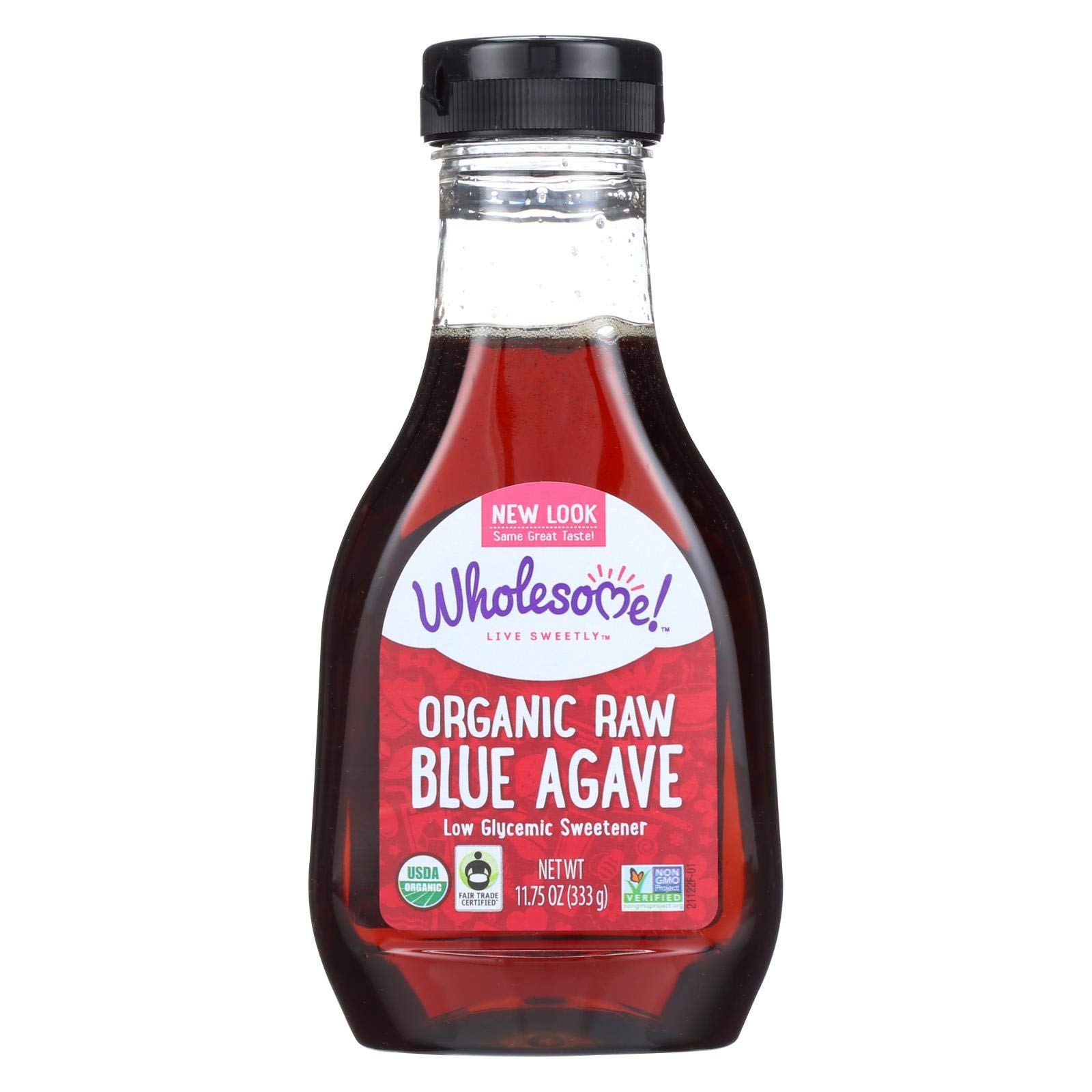 Wholesomes Sweeteners - Organic Blue Agave Raw, 11.75 oz liquid