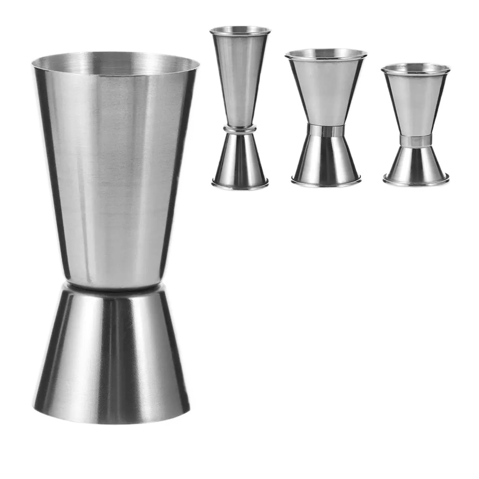 1pc Cocktail Shaker Messbecher Jigger Küche Bar Zubehör(Type 2-30-50ml)