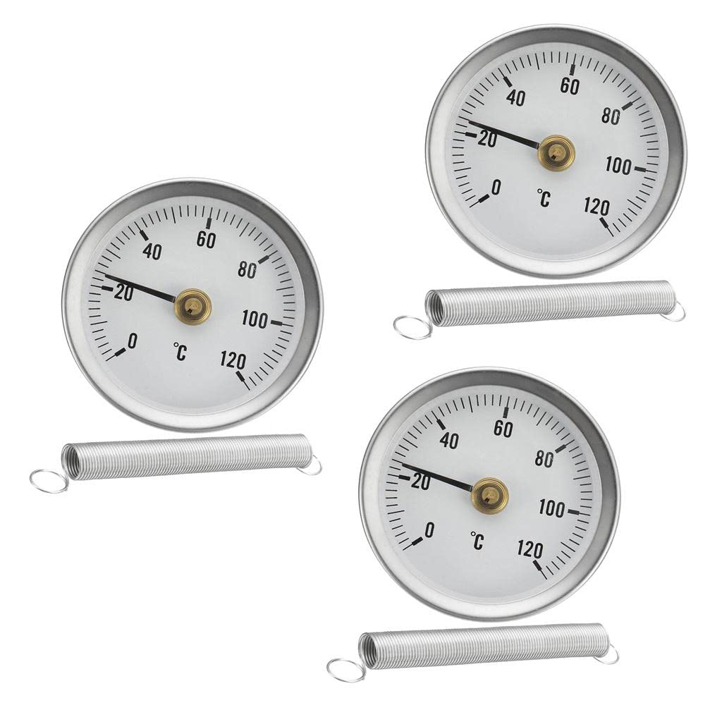 3PCS 63mm Clip-on Pipe Thermometer Temperature Gauge With Spring | Business & Industrial | Electrical & Test Equipment | Test, Measurement & Inspection | Test Meters & Detectors-picture-27