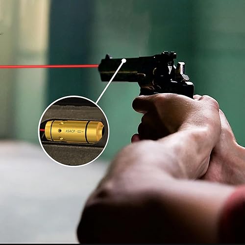 Miniatura 6 de Laser Training Cartridge,Laser Dot Trainer with Built in Metal Snap Cap for Dry Fire Training Practice, Extra Rubber Back Cap and Four O-Ring