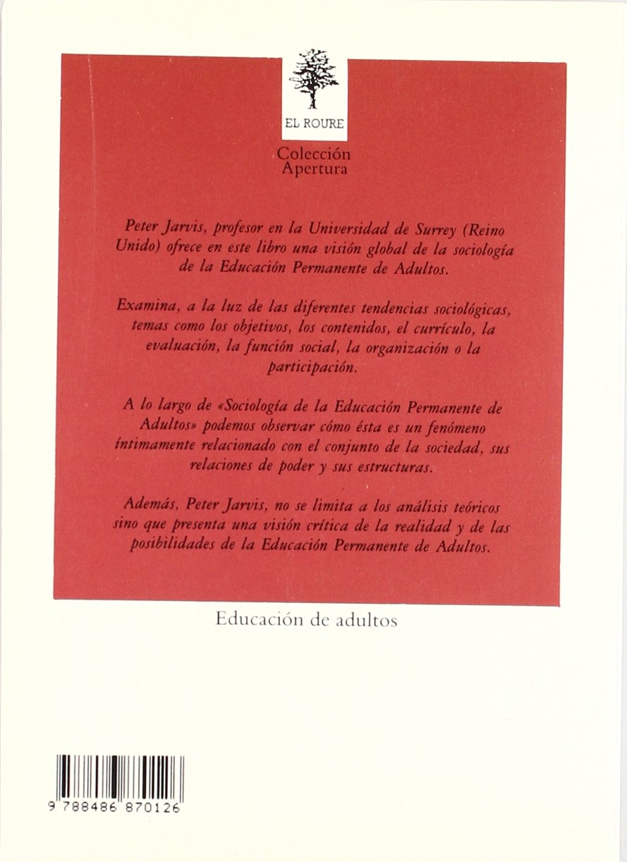 SOCIOLOGIA DE LA EDUCACION CON (SIN COLECCION)