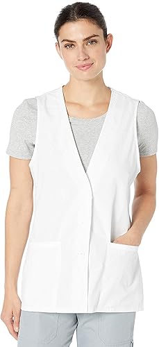 Cherokee Profesionales Mujeres Scrubs Chaleco Encaje Recortado 2610