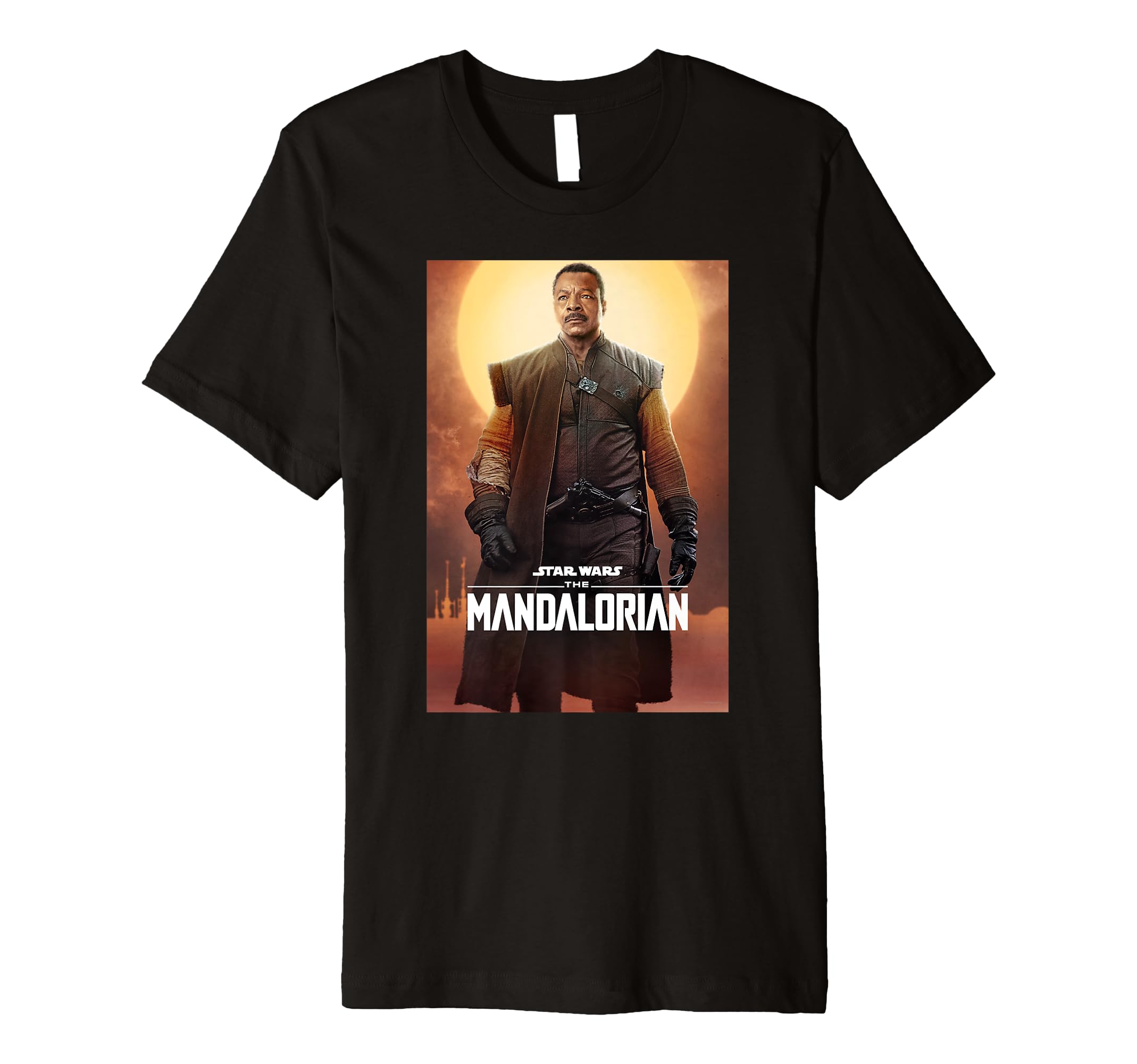 STAR WARSThe Mandalorian Greef Karga Poster Premium T-Shirt