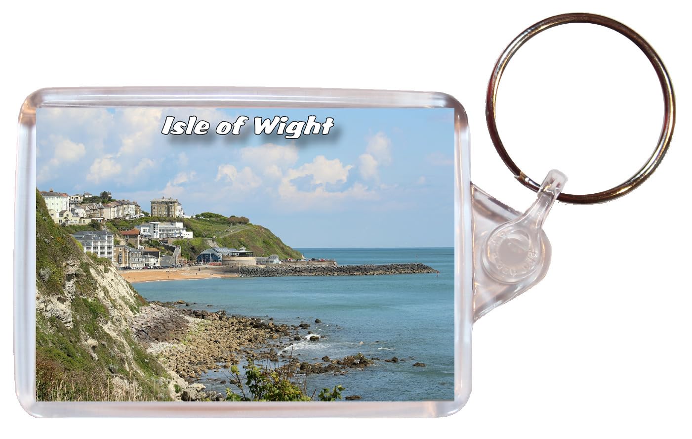 Baked Bean Store Isle of Wight- Hampshire - Double Sided Keyring BBSKTT132