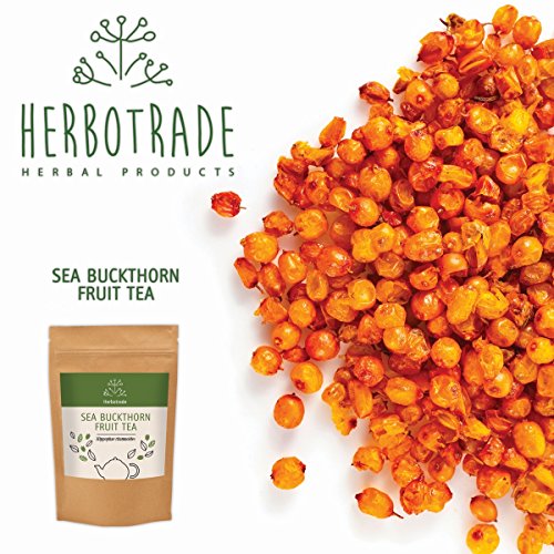 Sea Buckthorn Berries (Hippophae Rhamnoides) Dried Fruits Tea (Loose) 3 Oz / 90Gr #TOP1