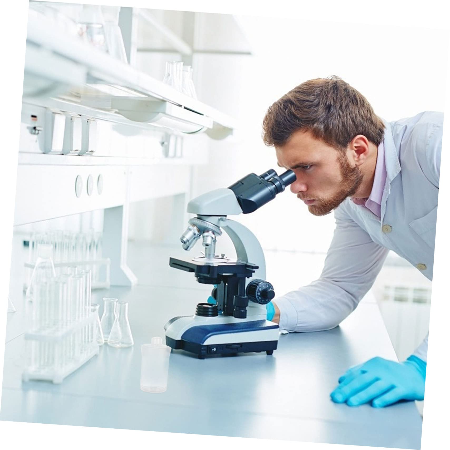 Ciieeo Wide Mouth Plastic Reagent Bottles Pcs Ml Weighing Bottles for Lab Seamless and User-friendly