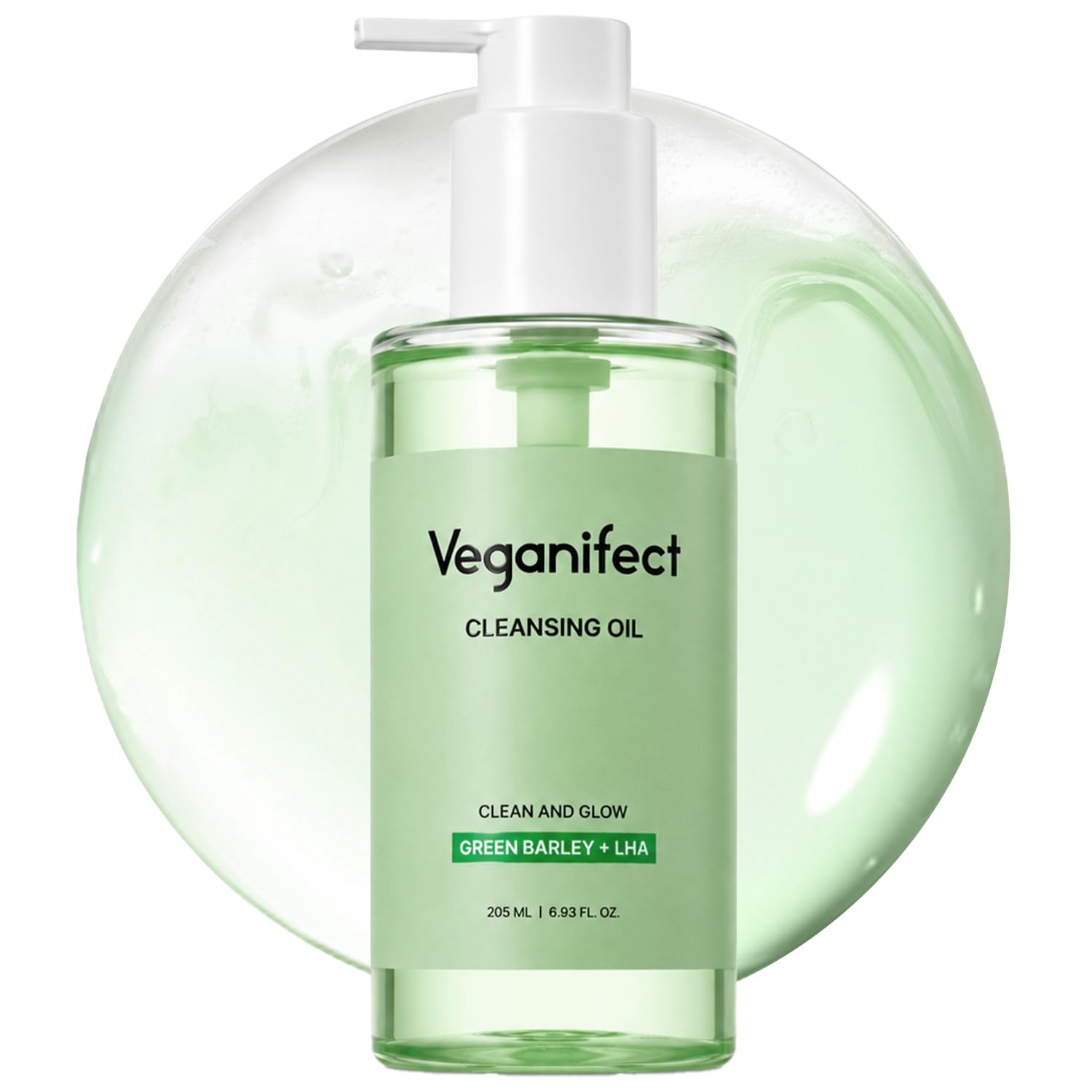 LHA Aceite de limpieza profunda Maquillaje Comedons Remover Coreano Cuidado de la Piel Vegano 170ml