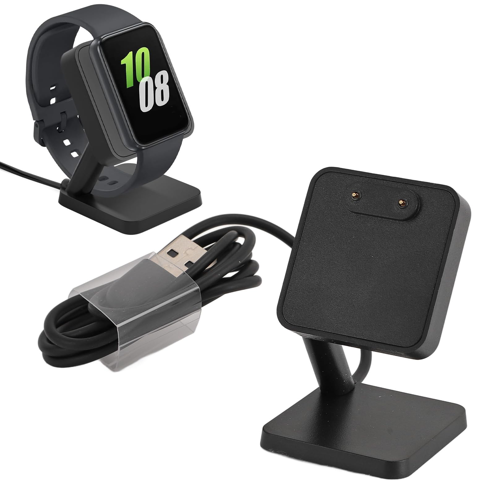 SIXRUN Caricatore Magnetico per Smartwatch, Base di Ricarica per FIT 3 SM R390, Dock Compatto