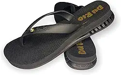 Chinelo Feminino Com Salto DuRio Air Para Esporão Fascite Plantar Ortopédico Vegano