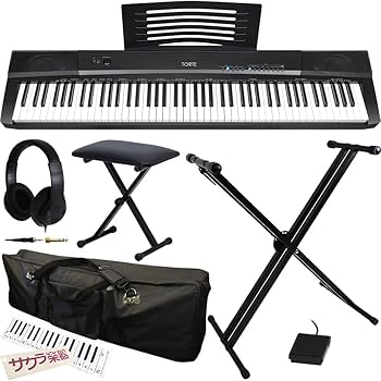 Amazon | TORTE トルテ デジタルピアノ(電子ピアノ) 88鍵 TDP-88/BK
