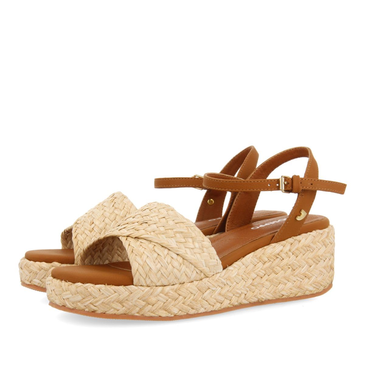 GIOSEPPO Coos, Women's Sandal, Natural, 39 EU, natural, 7 UK