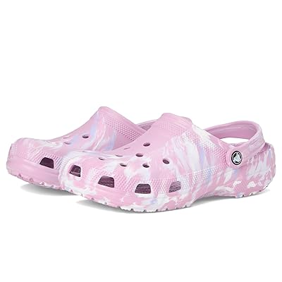 Crocs Classic Marbled Tie Dye Clog Clog Shoes Hydrangea/Multi