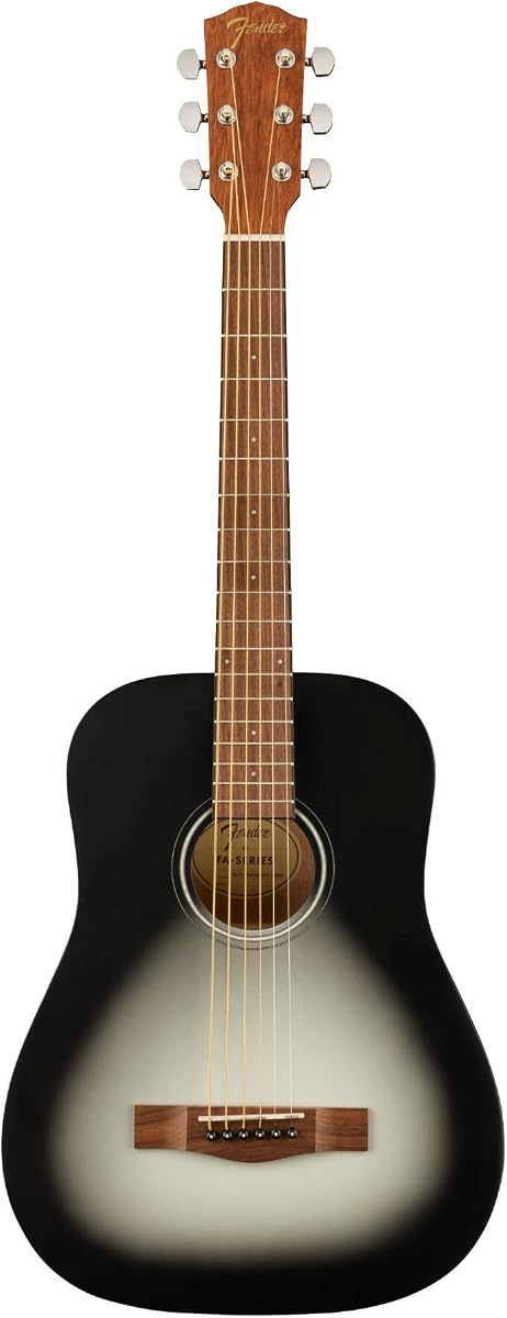 Guitarra acústica de cuerdas de acero Fender FA-15 escala 3/4, con garantía de 2 años, Moonlight Burst, con funda | 2 años, Moonlight Burst, con funda