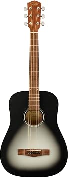 Fender FA-15 3/4 سلسلة فولاذية من سلسلة غيتار صوتي ، ضوء القمر انفجر ، مع حقيبة الحفلة   