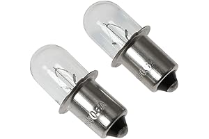 Maxmoral 2PCS 780287001 Flashlight Bulbs Compatible with Ryobi Ridgid 18V Flashlight