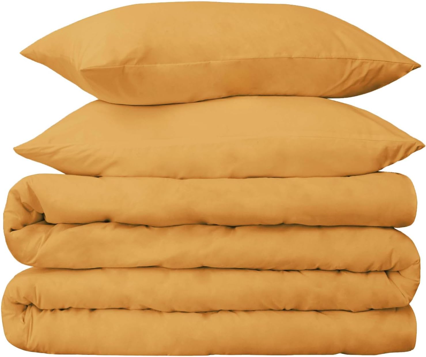 Superior 100% Egyptian Cotton 530 Thread Count Solid Duvet Cover Set, 1 Duvet Cover with Button Closure, 2 Pillow Shams, Elegant Soft Sateen Weave, Bedding Basics, King/California King, Taupe