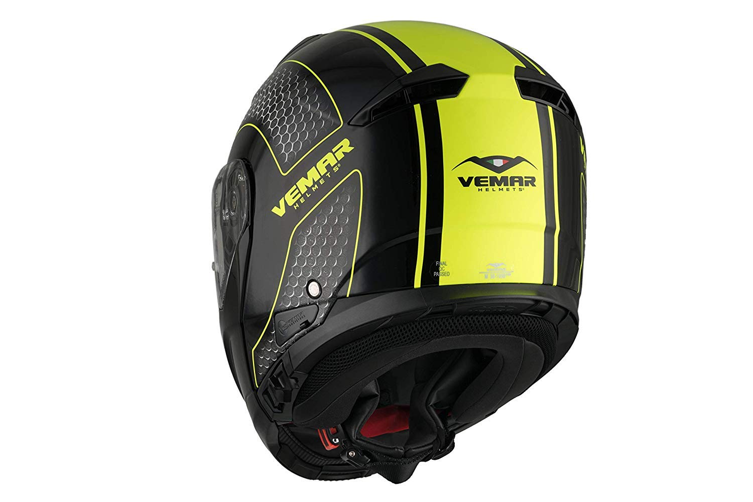 Vemar Sharki Hive Klapphelm L (59/60) Schwarz/Gelb