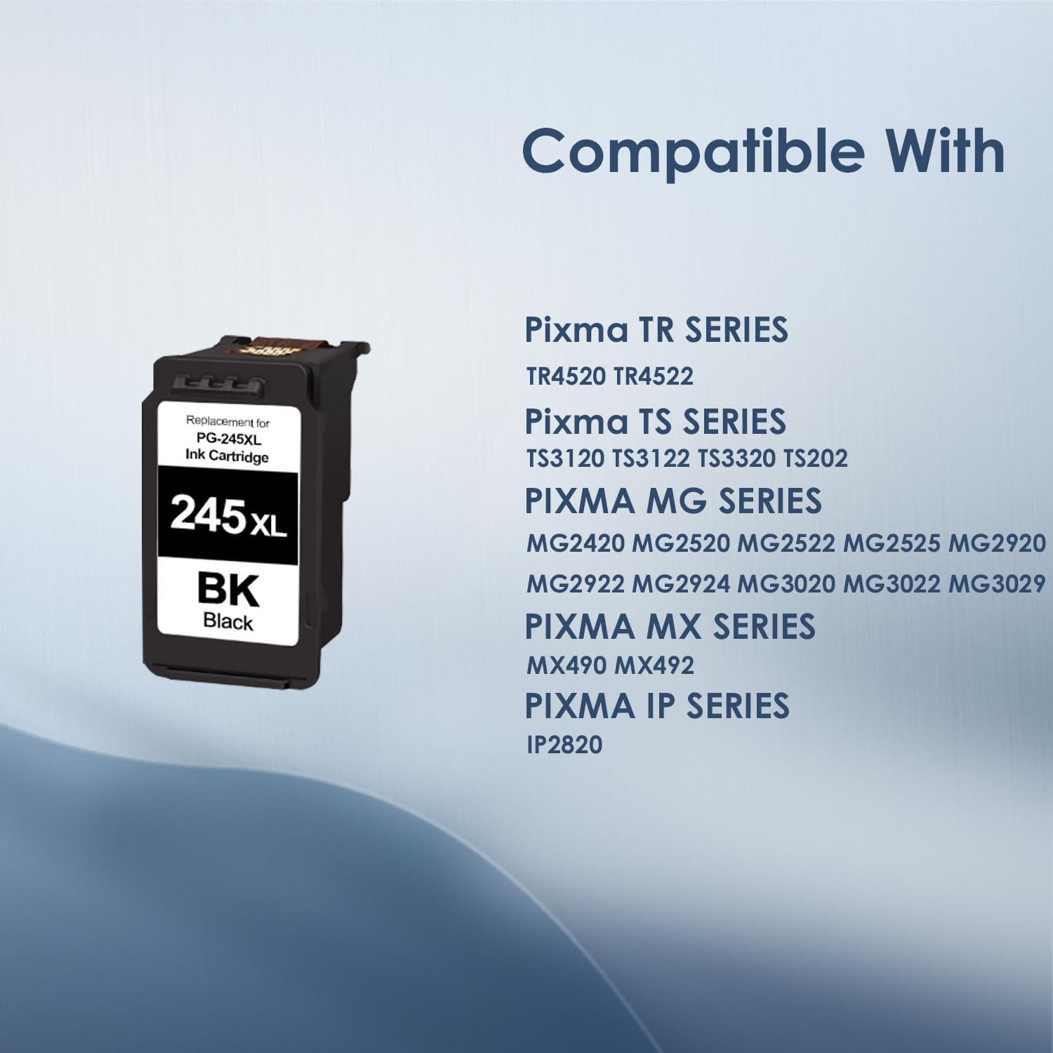 Amazon.com: PG-245XL Black Ink Cartridges Replacement for Canon