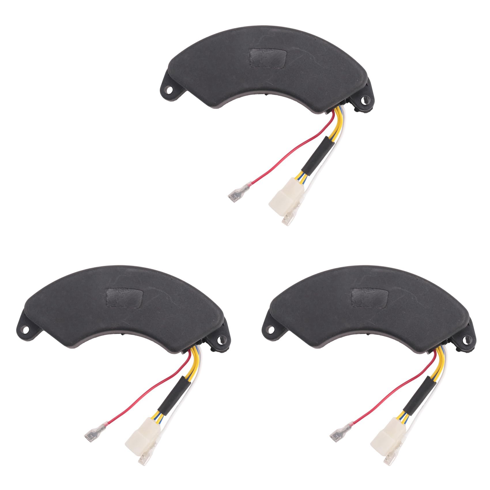 Jnchdghwa Black 3X 7Kw - 8Kw Avr Automatic Voltage Regulator Rectifier For Gasoline Generator H4s2