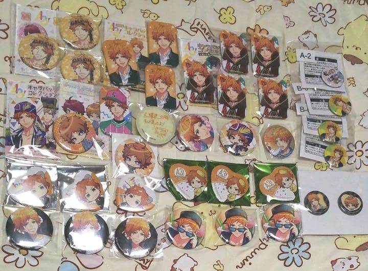 Amazon.co.jp: A3! 皇天馬 グッズ 缶バッジ アクスタ アクキー すわら 