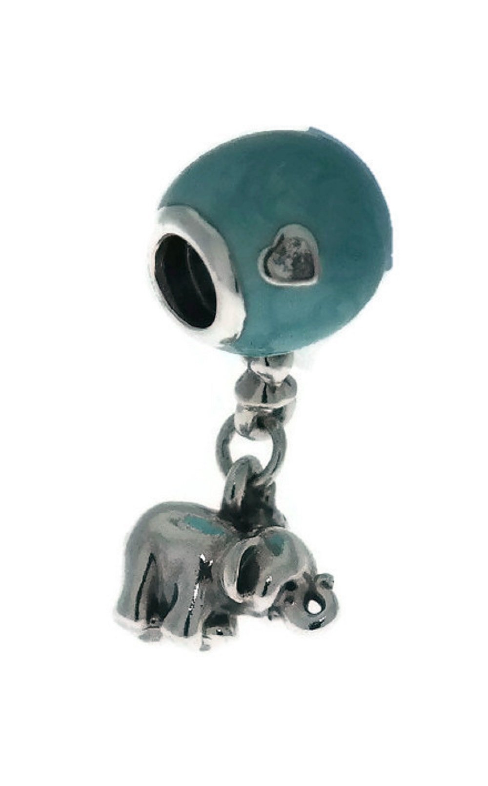 Pandora Elephant And Blue Balloon Blue One Size Charm 797239en169