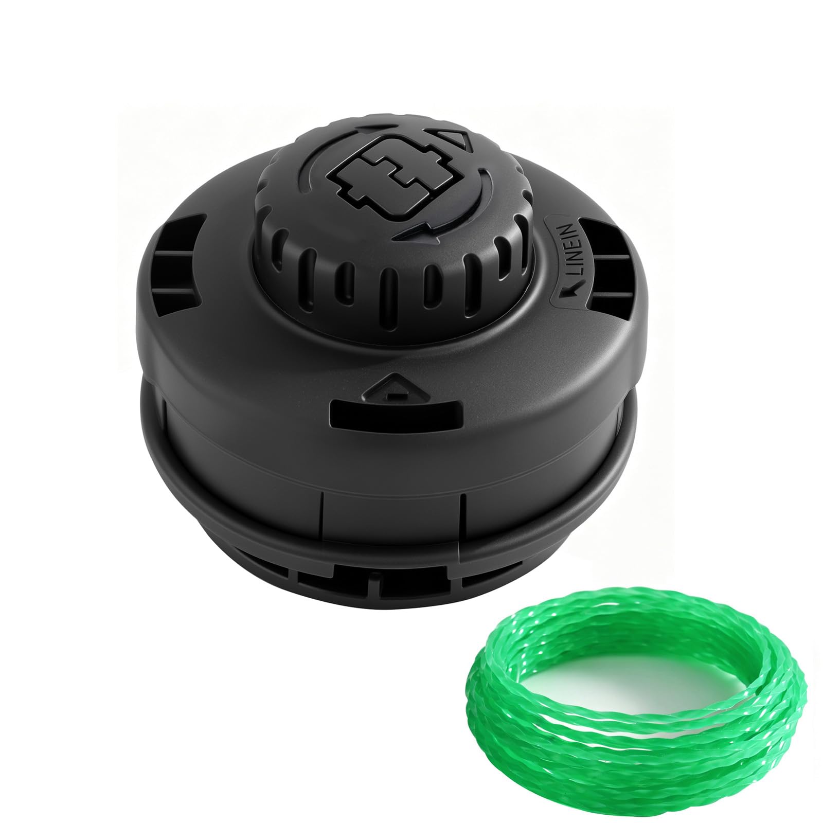 Photo 1 of THTEN ST40L03 STF457 Trimmer Head Compatible with Greenworks ST40L414,ST80L02,ST40B212,ST40L412 STBL40L301 21362 2100202 2100702 40V String Trimmer Weed Wacker with 0.080" line Bump Feed Head