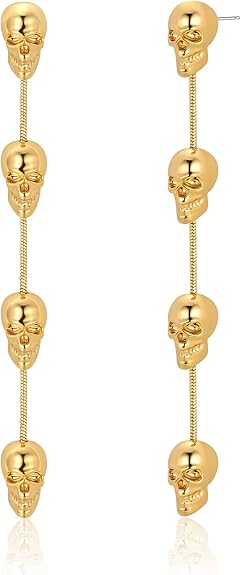 WOWORAMA Halloween Earrings Cute Pumpkin Earrings for Women Fun Crystal Pumpkin Stud Earrings Funny Smiling Face Pumpkin Drop Earrings Halloween Earrings Jewelry