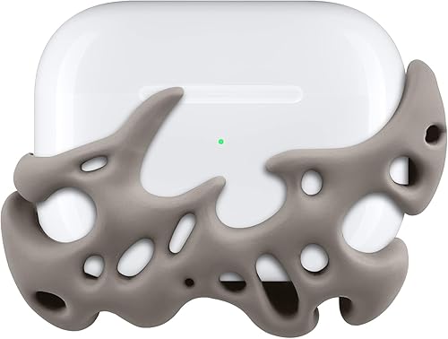 Miniatura 8 de Funda compatible con AirPods Pro 2, funda única de silicona suave 3D para AirPods Pro 21 (20222019) (negro)