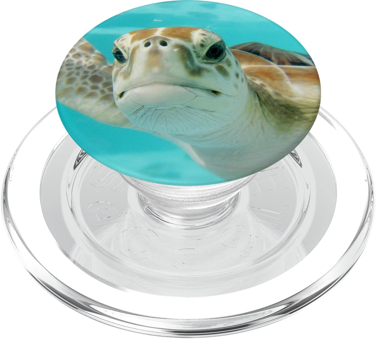 Pop out Cell Phones holder underwater Ocean Sea Turtles PopSockets PopGrip for MagSafe