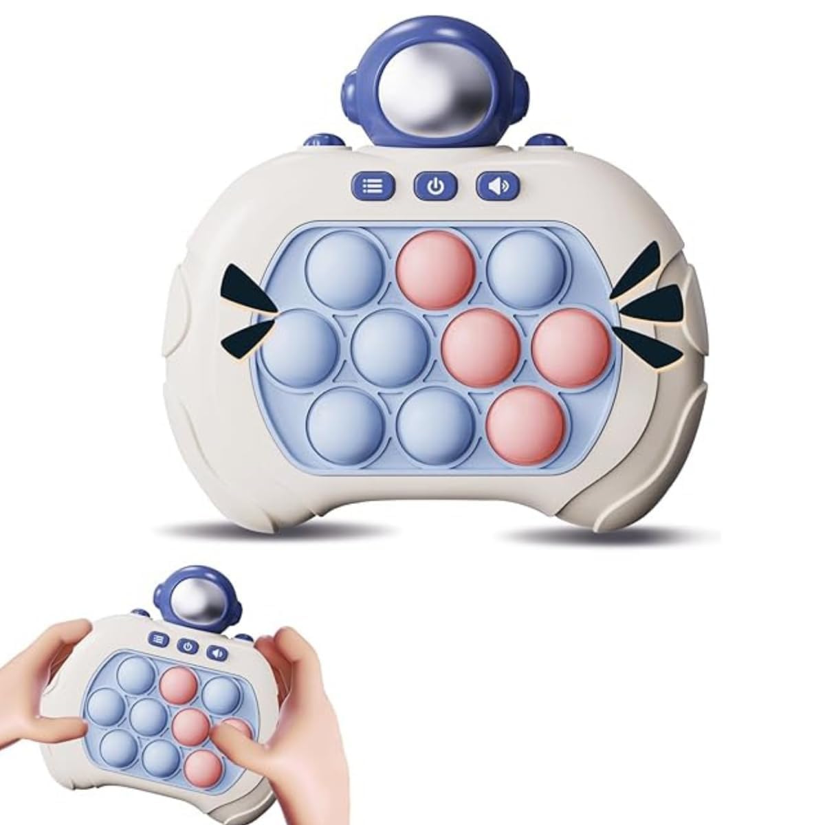 Mashes Fast Push Pop It Game for Kids – Fun & Interactive Bubble Pop Challenge Toy, Speed Game for Focus & Coordination, Durable & Colorful Sensory Toy (Multicharacter)